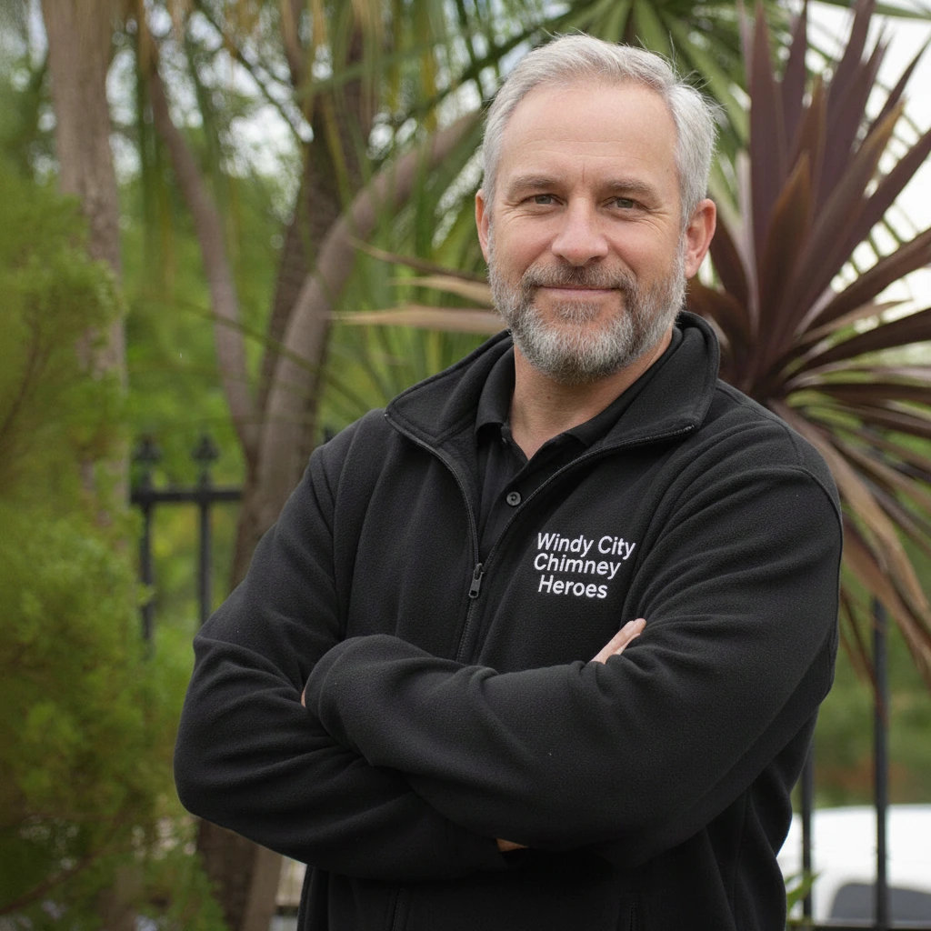 Wesley Cook, owner of Windy City Chimney Heroes